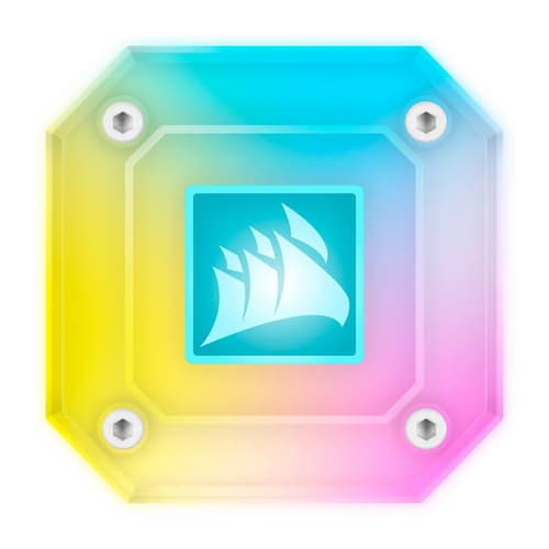 Corsair iCUE H100i Elite Capellix CPU Liquid Cooler (White)